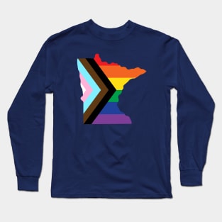 Minnesota Progress Pride Long Sleeve T-Shirt